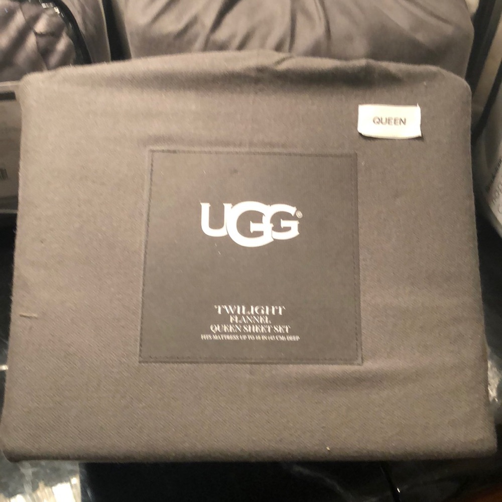 Ugg twilight flannel sheet set